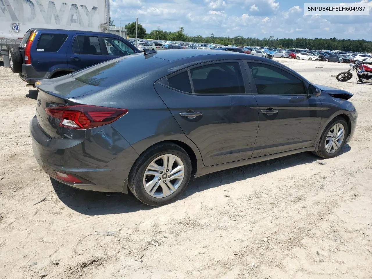 2020 Hyundai Elantra Sel VIN: 5NPD84LF8LH604937 Lot: 68162614