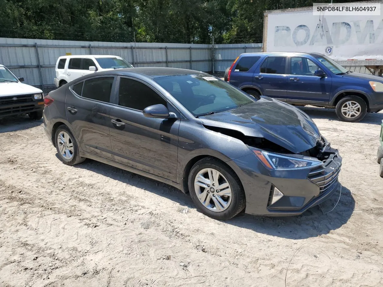 2020 Hyundai Elantra Sel VIN: 5NPD84LF8LH604937 Lot: 68162614