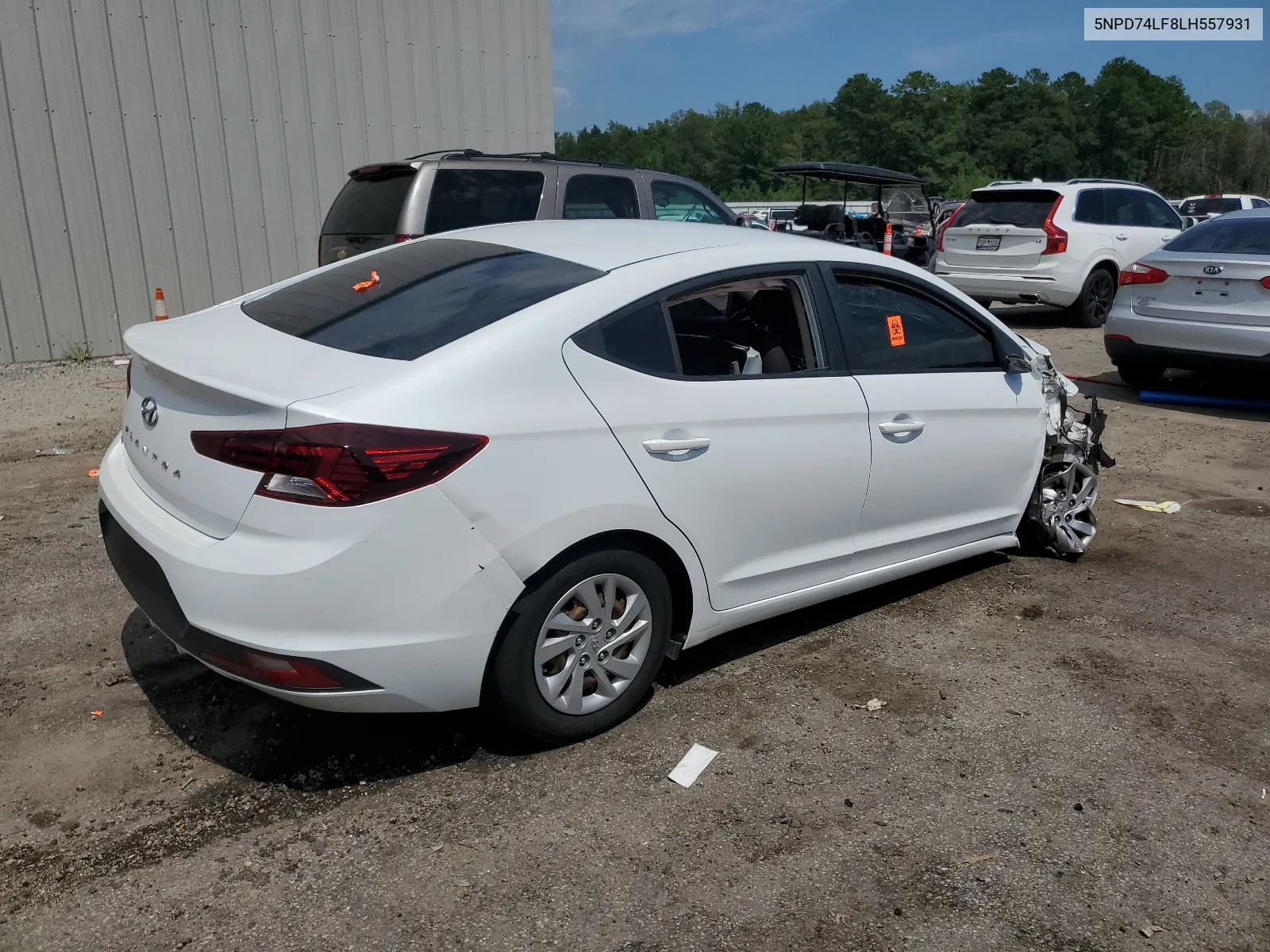 2020 Hyundai Elantra Se VIN: 5NPD74LF8LH557931 Lot: 68165414