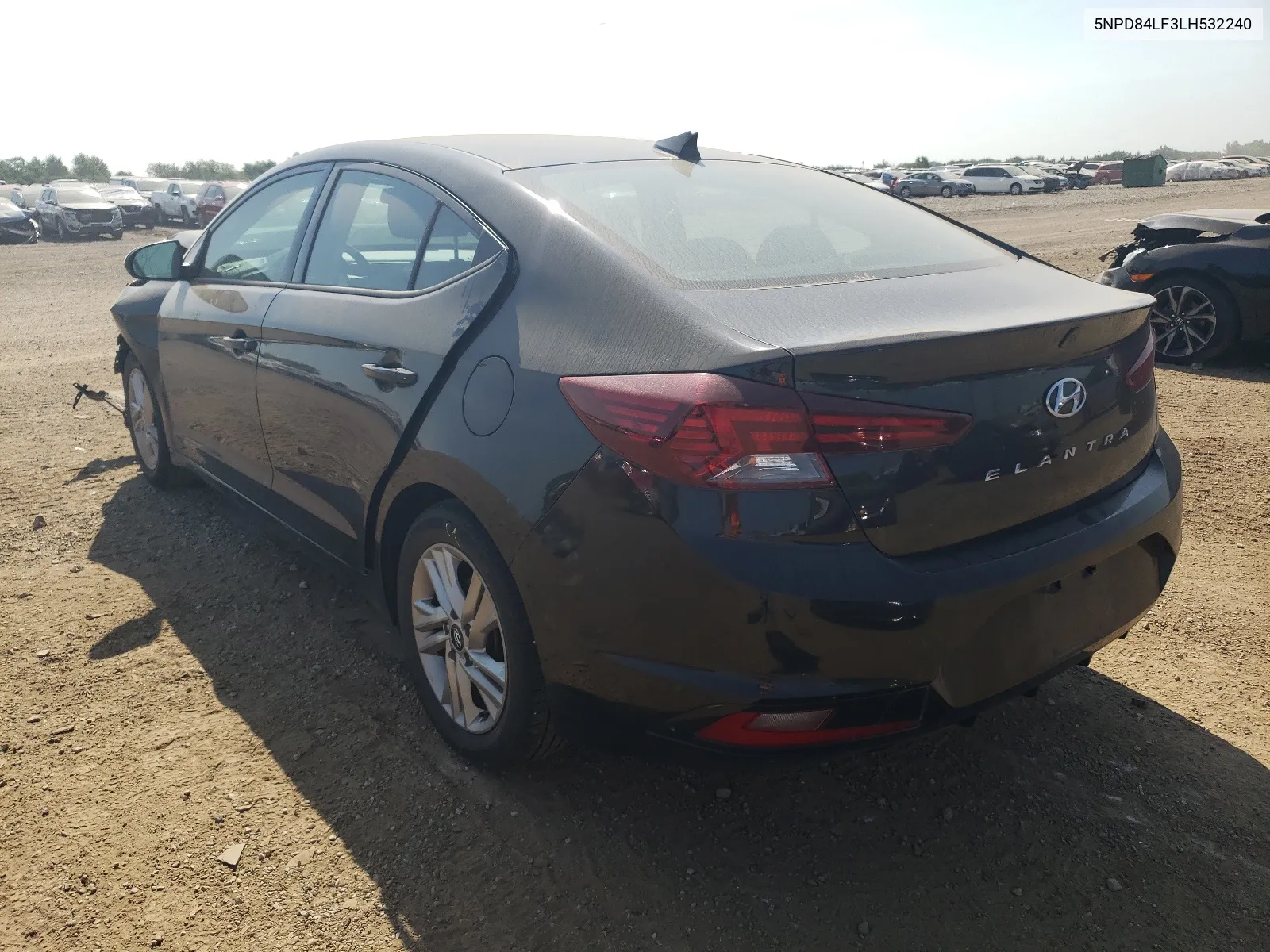 2020 Hyundai Elantra Sel VIN: 5NPD84LF3LH532240 Lot: 68282954