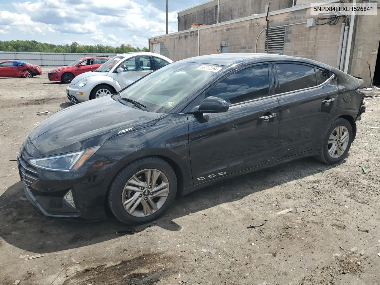 2020 Hyundai Elantra Sel VIN: 5NPD84LFXLH526841 Lot: 68712364