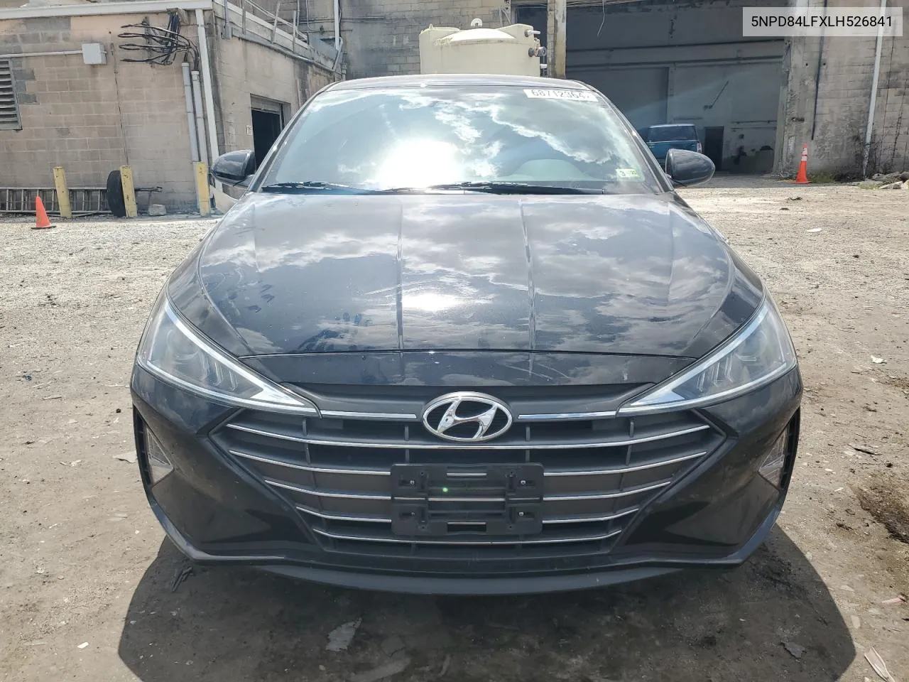 2020 Hyundai Elantra Sel VIN: 5NPD84LFXLH526841 Lot: 68712364