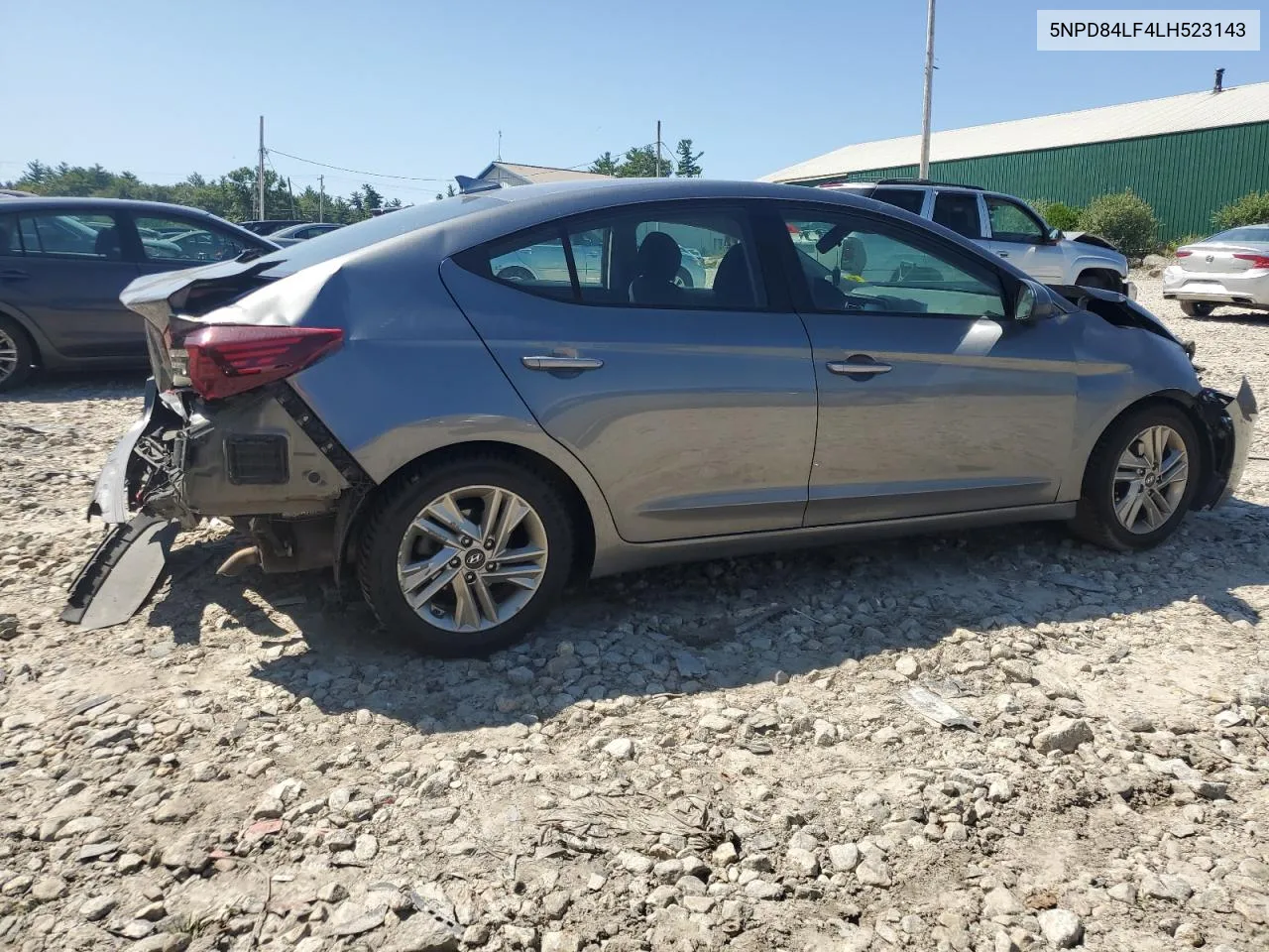 2020 Hyundai Elantra Sel VIN: 5NPD84LF4LH523143 Lot: 68730814