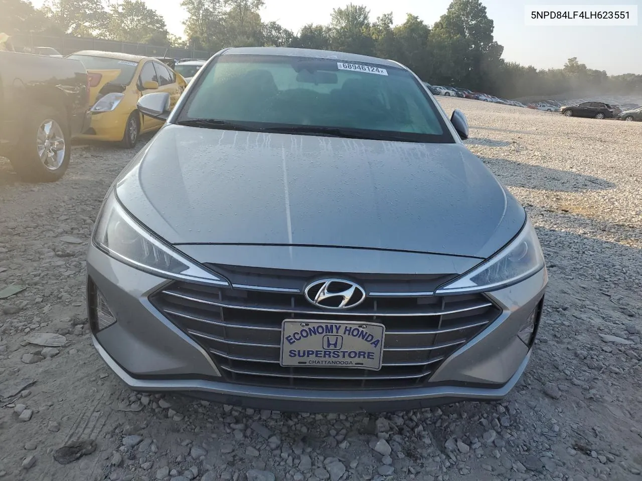 2020 Hyundai Elantra Sel VIN: 5NPD84LF4LH623551 Lot: 68946124