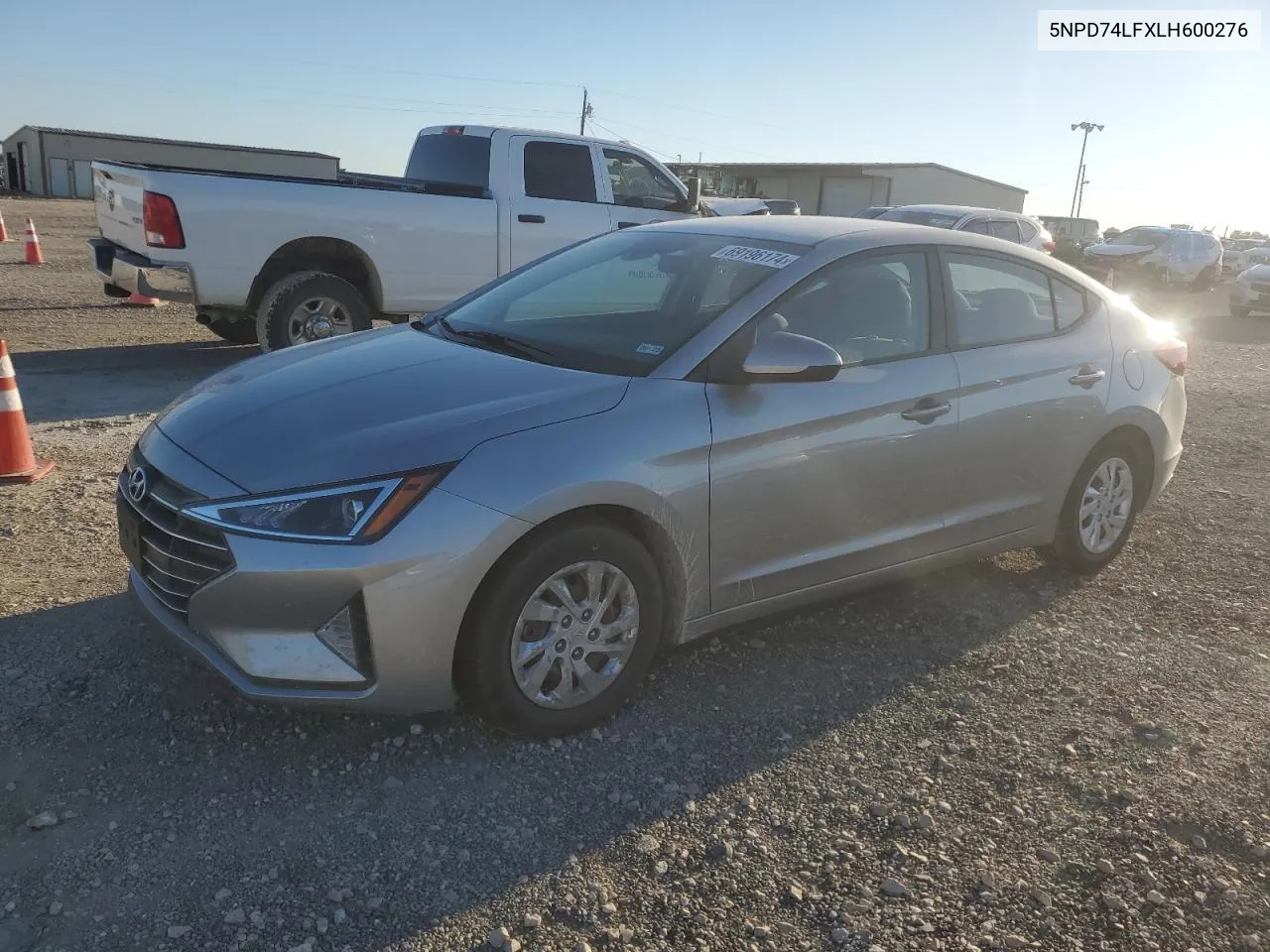 2020 Hyundai Elantra Se VIN: 5NPD74LFXLH600276 Lot: 69196174