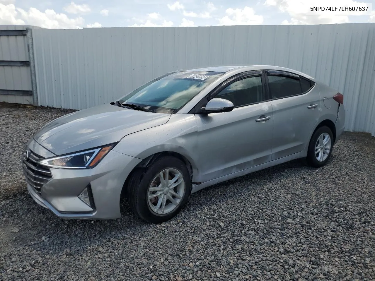 5NPD74LF7LH607637 2020 Hyundai Elantra Se