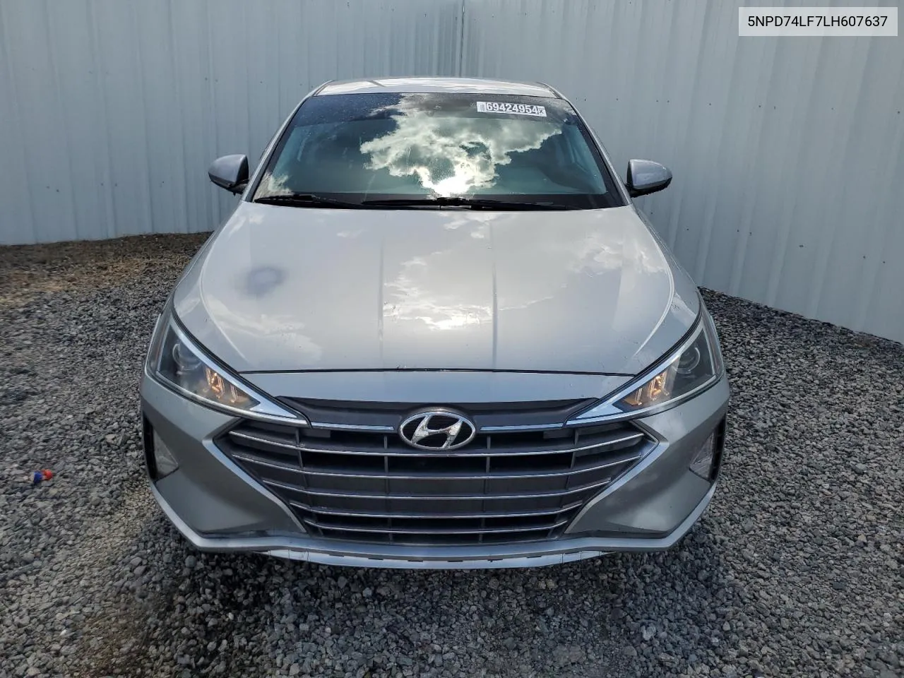 2020 Hyundai Elantra Se VIN: 5NPD74LF7LH607637 Lot: 69424954