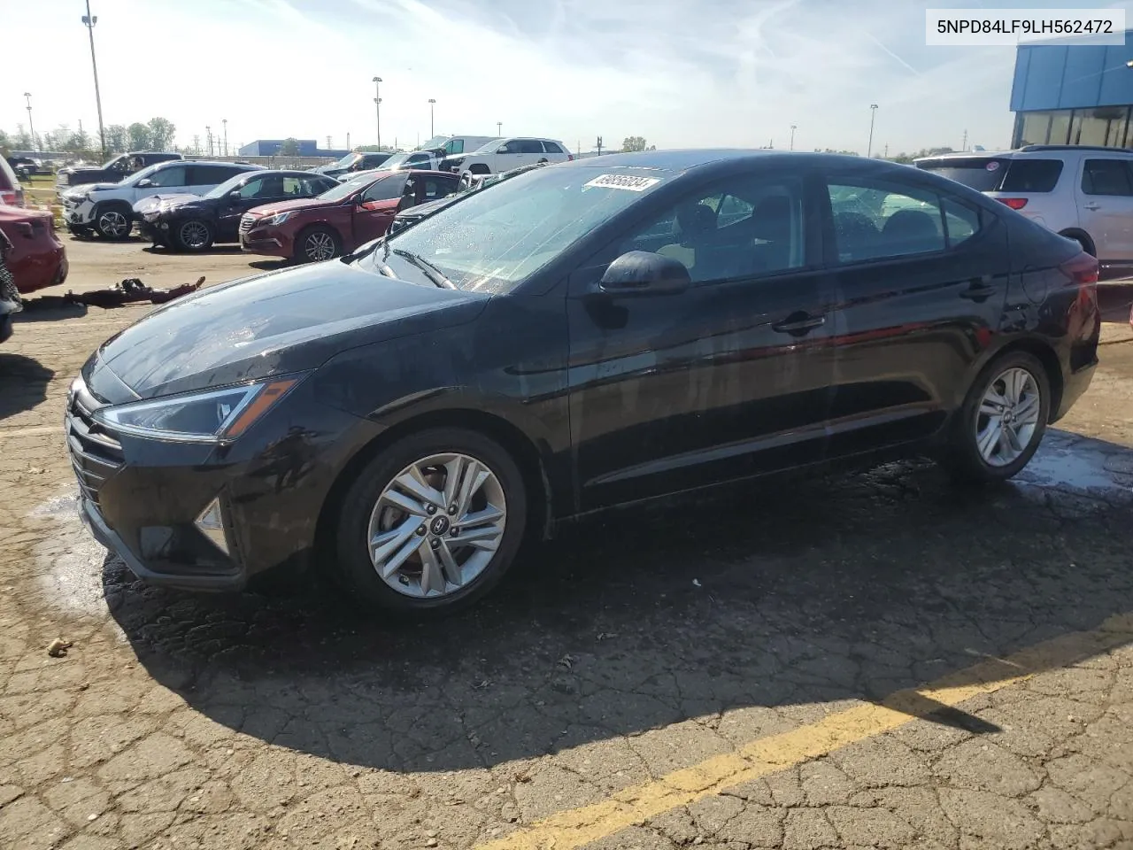 2020 Hyundai Elantra Sel VIN: 5NPD84LF9LH562472 Lot: 69856034