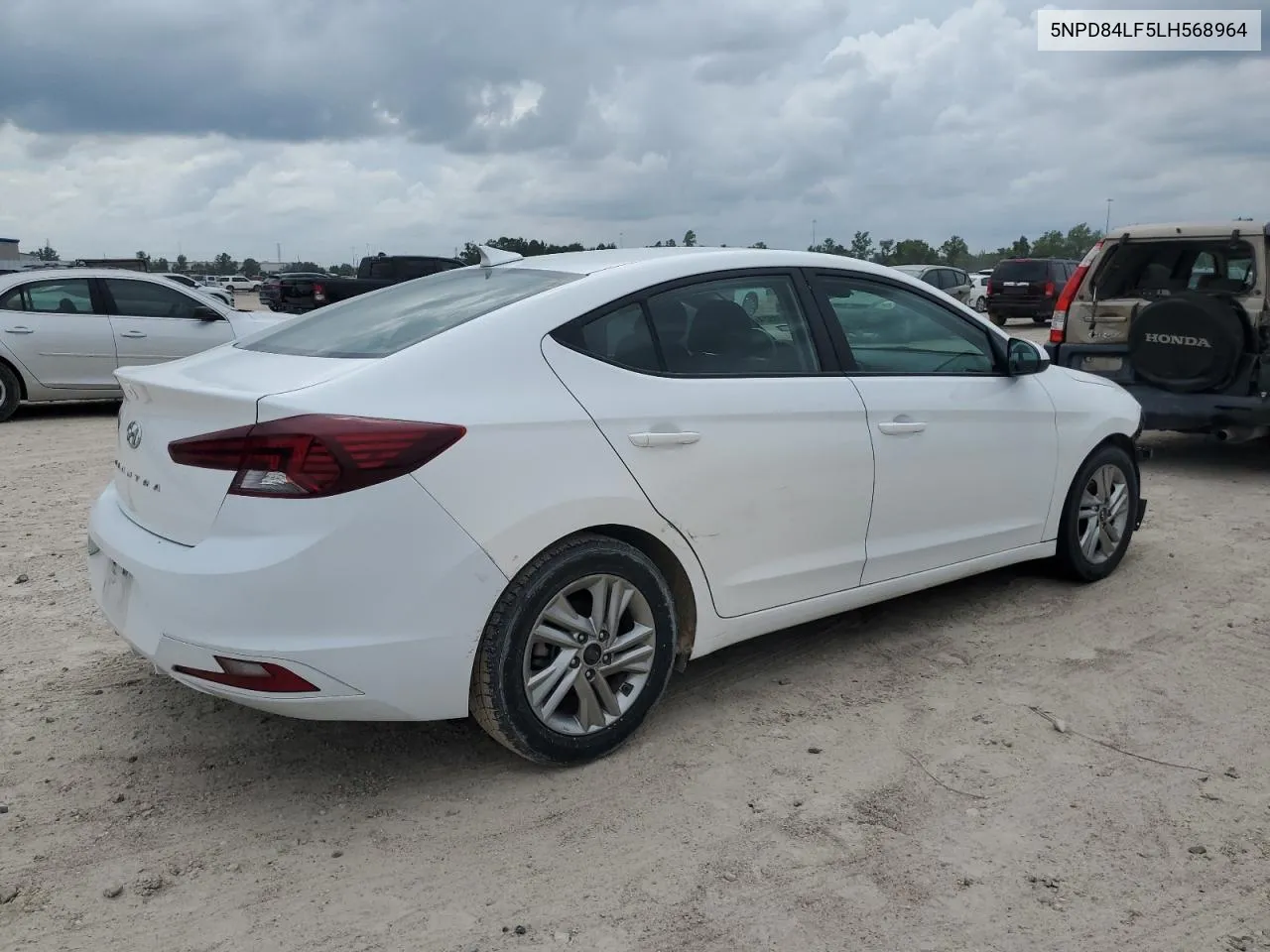 2020 Hyundai Elantra Sel VIN: 5NPD84LF5LH568964 Lot: 69878824