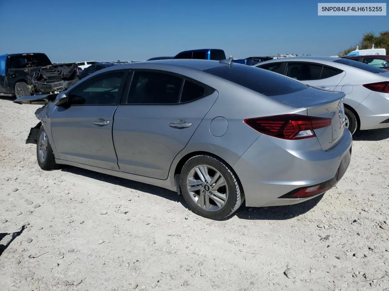 2020 Hyundai Elantra Sel VIN: 5NPD84LF4LH615255 Lot: 69937364