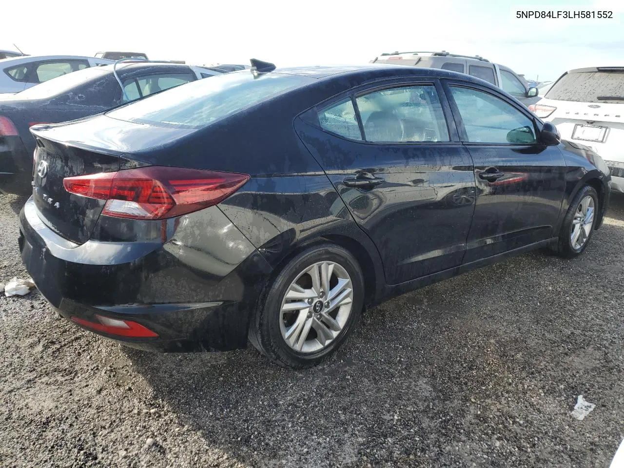 2020 Hyundai Elantra Sel VIN: 5NPD84LF3LH581552 Lot: 70012864