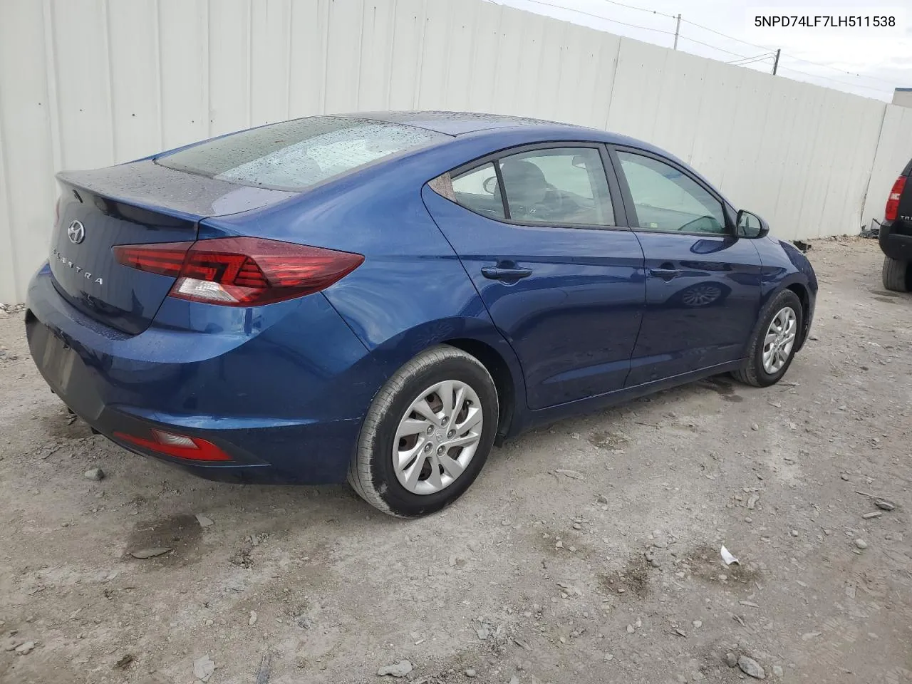 2020 Hyundai Elantra Se VIN: 5NPD74LF7LH511538 Lot: 70141534