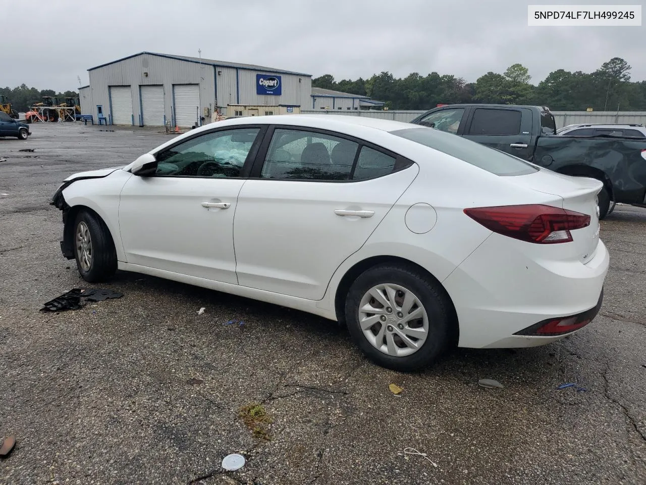 5NPD74LF7LH499245 2020 Hyundai Elantra Se