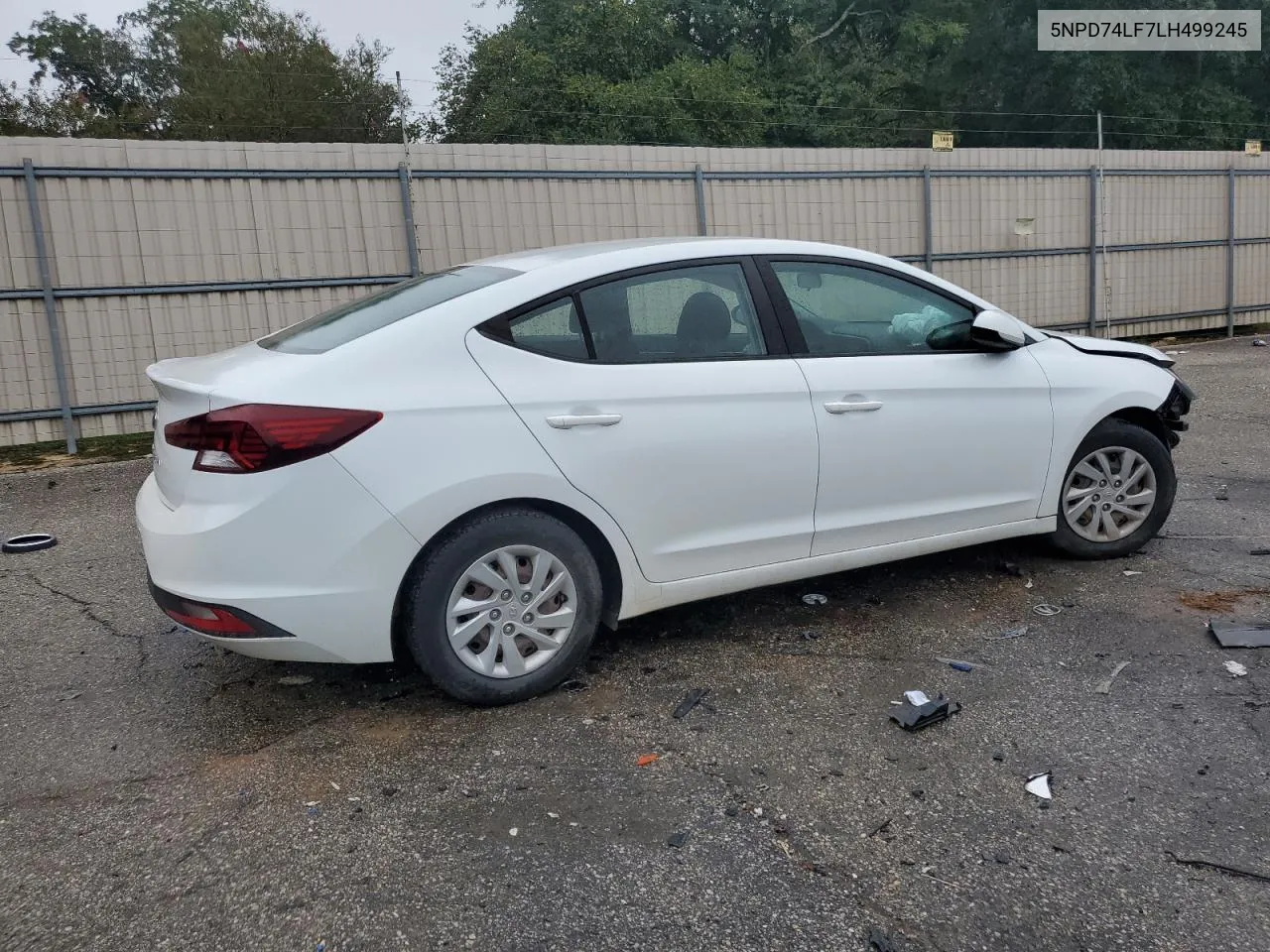 5NPD74LF7LH499245 2020 Hyundai Elantra Se