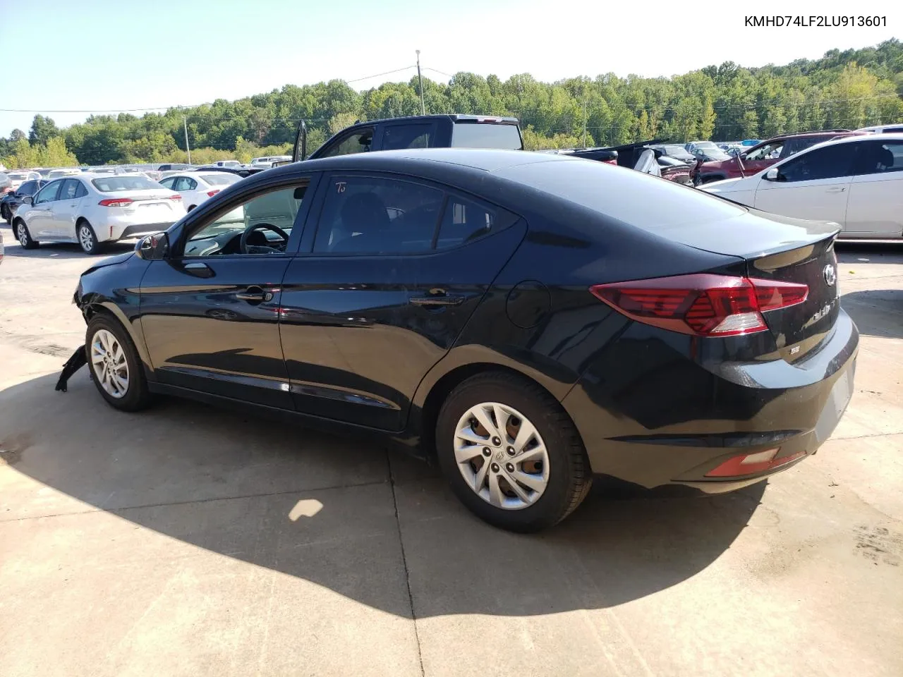 2020 Hyundai Elantra Se VIN: KMHD74LF2LU913601 Lot: 70280804