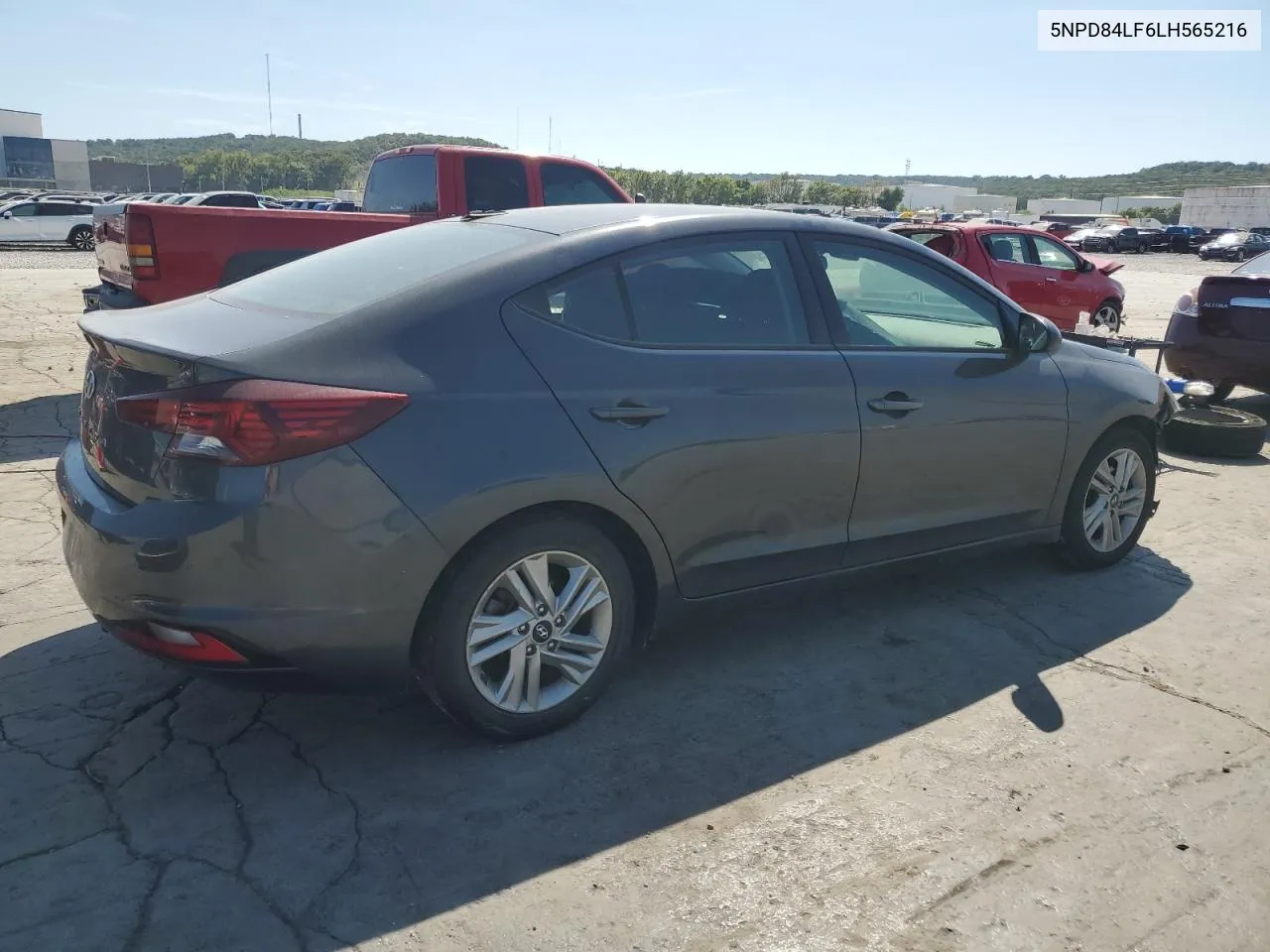 2020 Hyundai Elantra Sel VIN: 5NPD84LF6LH565216 Lot: 70303344