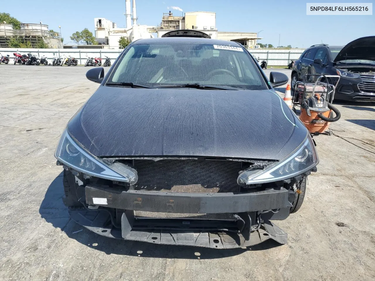 2020 Hyundai Elantra Sel VIN: 5NPD84LF6LH565216 Lot: 70303344