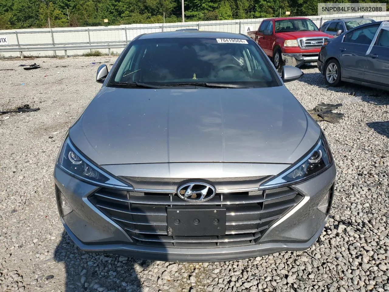 2020 Hyundai Elantra Sel VIN: 5NPD84LF9LH582088 Lot: 70419504