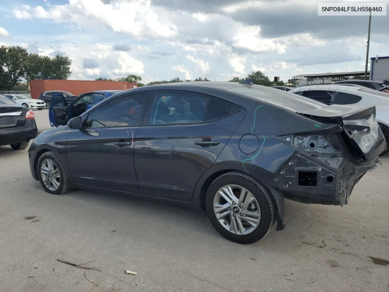 2020 Hyundai Elantra Sel VIN: 5NPD84LF5LH556460 Lot: 70433484