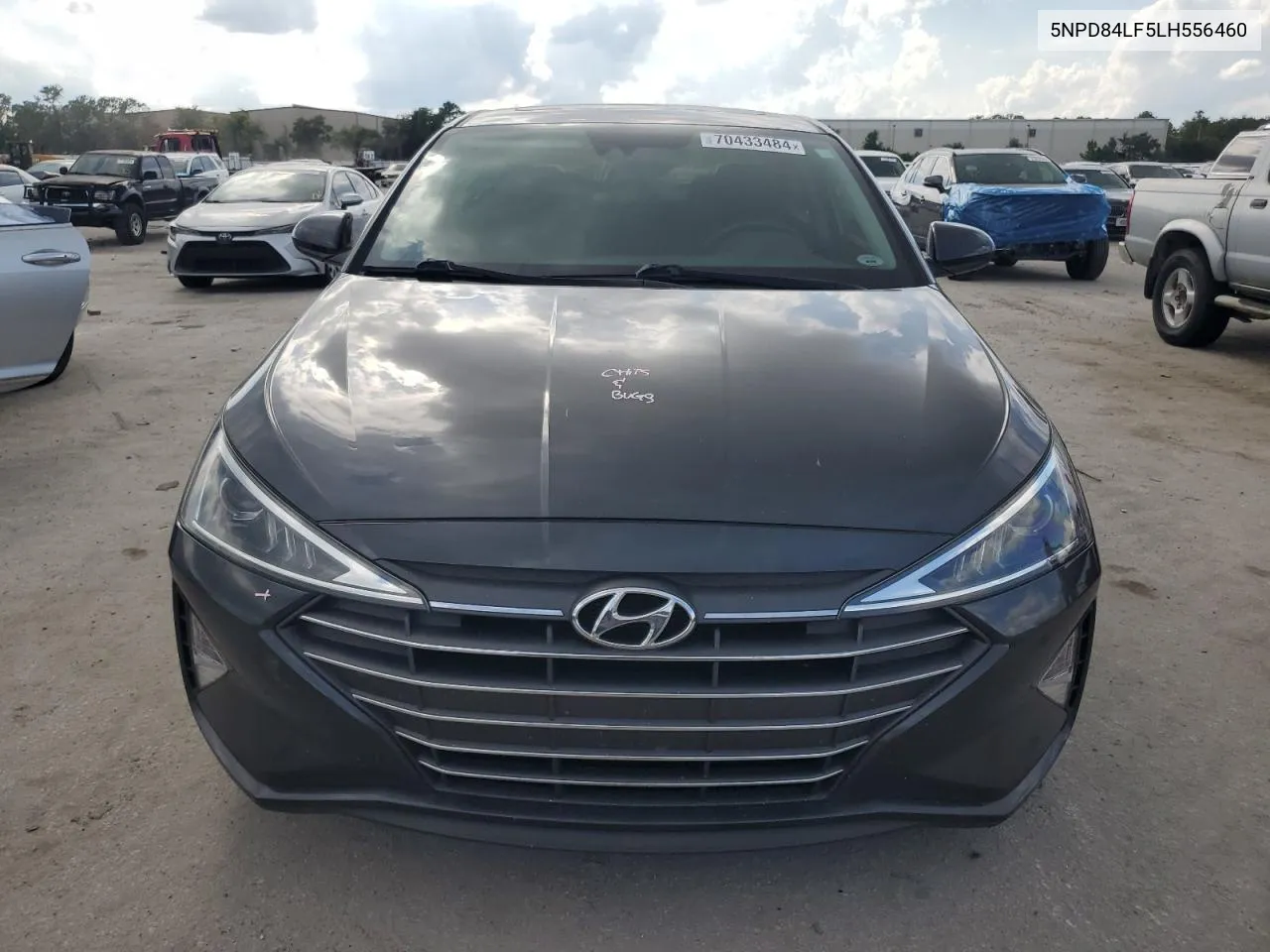 2020 Hyundai Elantra Sel VIN: 5NPD84LF5LH556460 Lot: 70433484