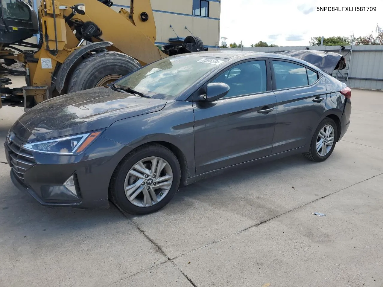 2020 Hyundai Elantra Sel VIN: 5NPD84LFXLH581709 Lot: 70505554