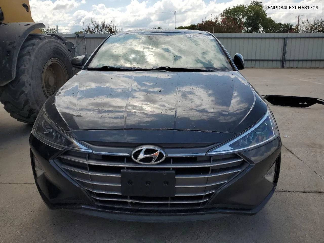 2020 Hyundai Elantra Sel VIN: 5NPD84LFXLH581709 Lot: 70505554