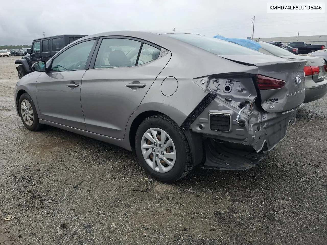 KMHD74LF8LU105446 2020 Hyundai Elantra Se