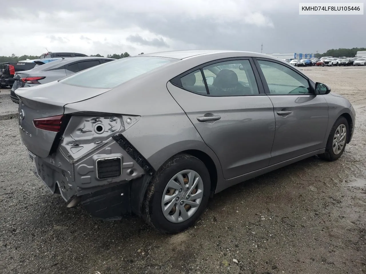 KMHD74LF8LU105446 2020 Hyundai Elantra Se