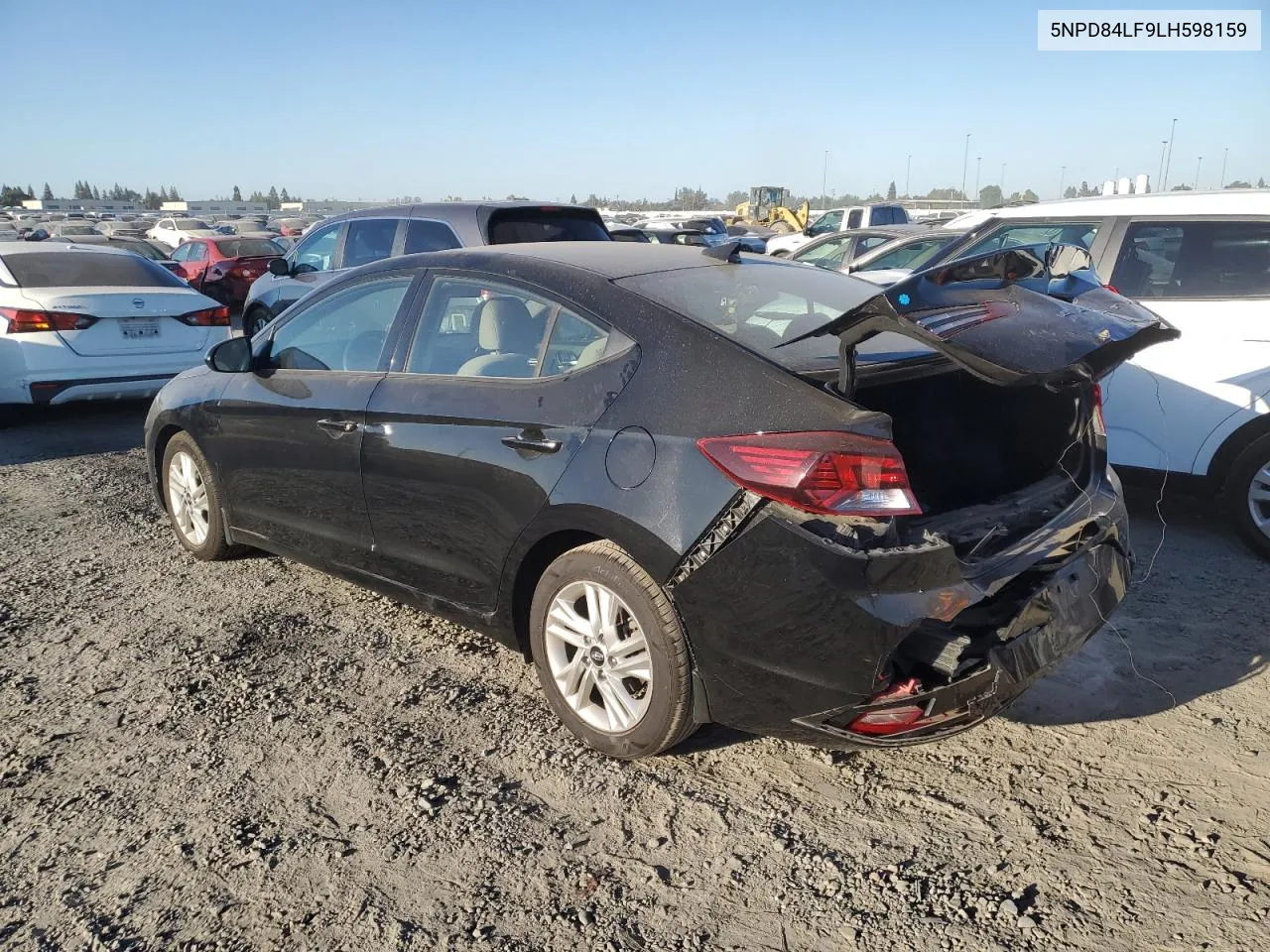 2020 Hyundai Elantra Sel VIN: 5NPD84LF9LH598159 Lot: 70696134