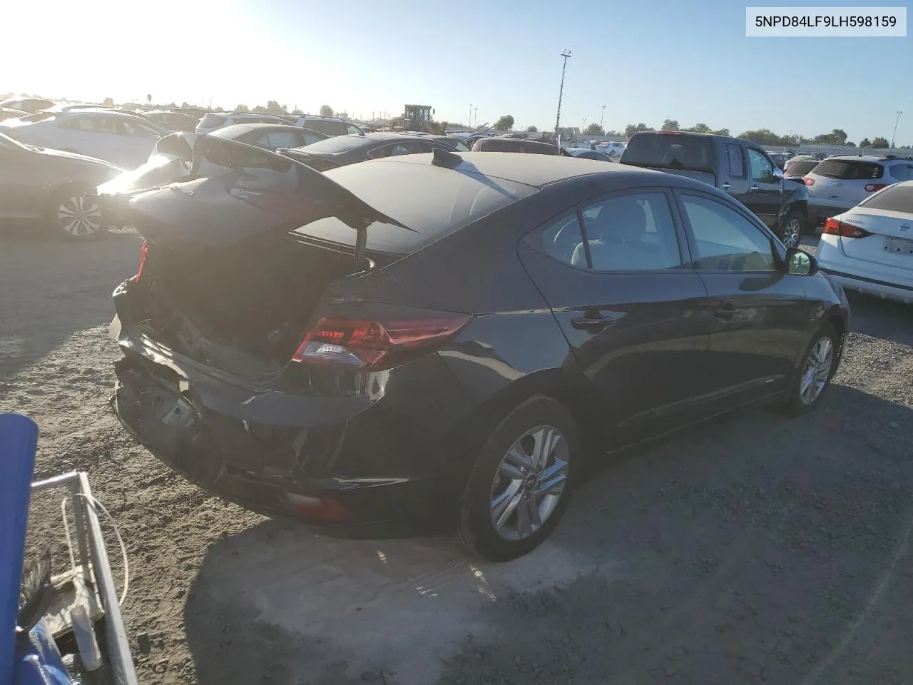 2020 Hyundai Elantra Sel VIN: 5NPD84LF9LH598159 Lot: 70696134