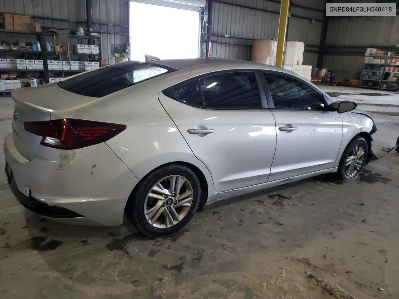 2020 Hyundai Elantra Sel VIN: 5NPD84LF3LH540418 Lot: 70776364