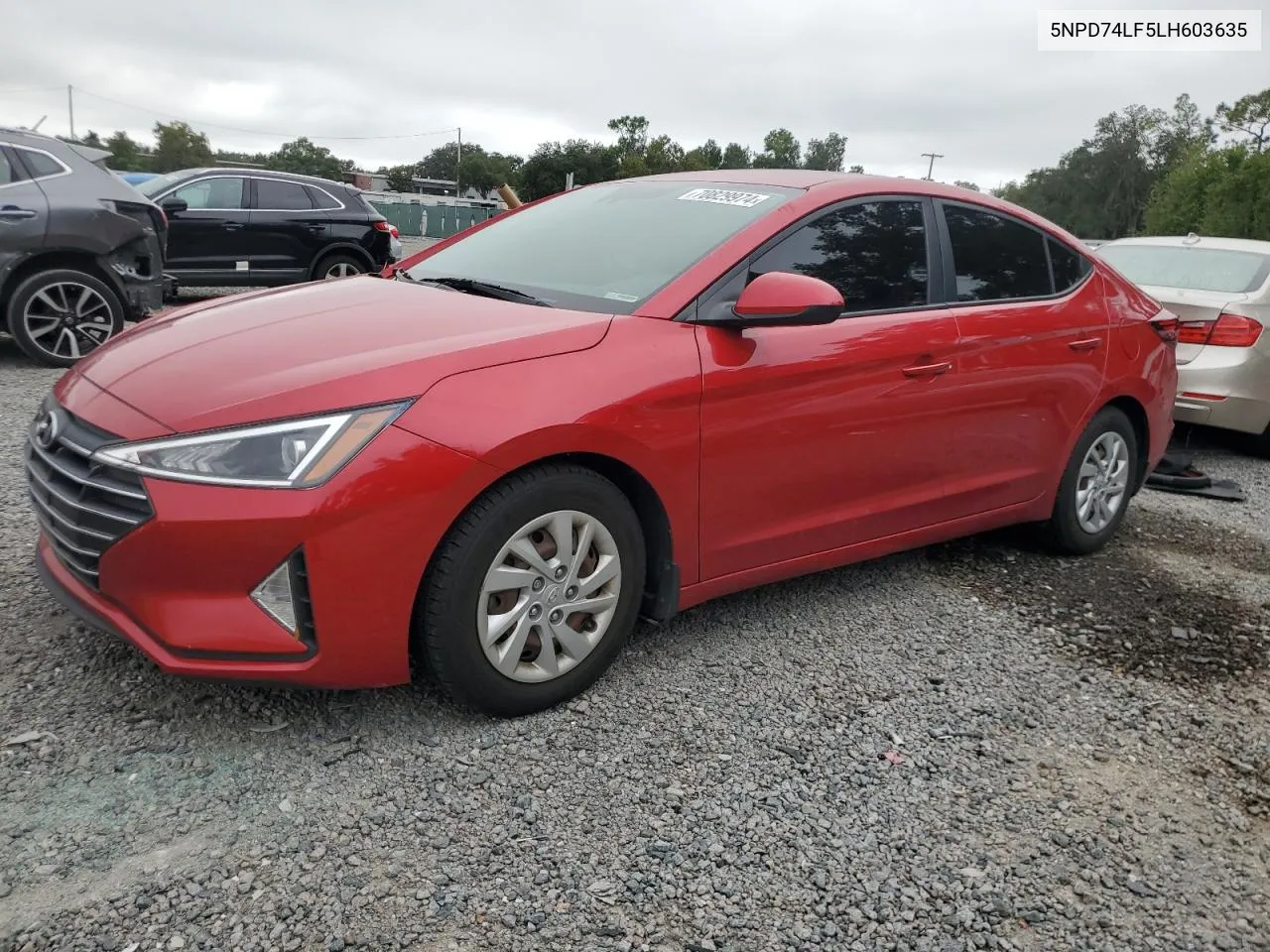 5NPD74LF5LH603635 2020 Hyundai Elantra Se