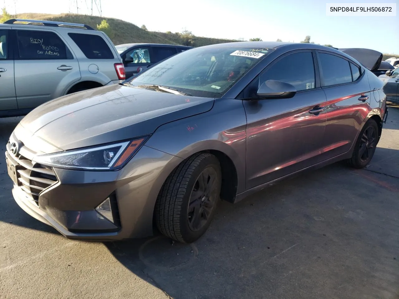 2020 Hyundai Elantra Sel VIN: 5NPD84LF9LH506872 Lot: 70876684