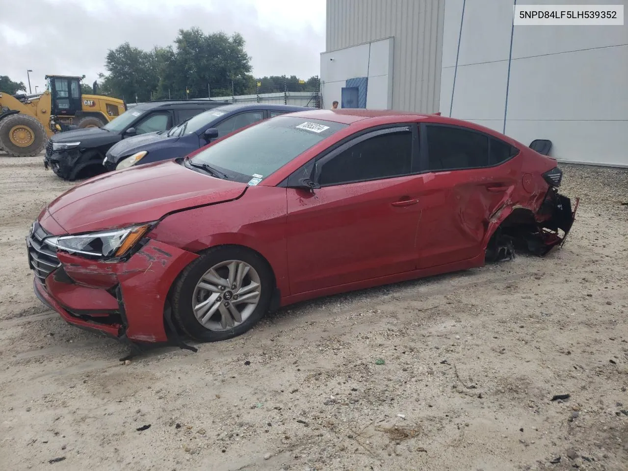 2020 Hyundai Elantra Sel VIN: 5NPD84LF5LH539352 Lot: 70953314