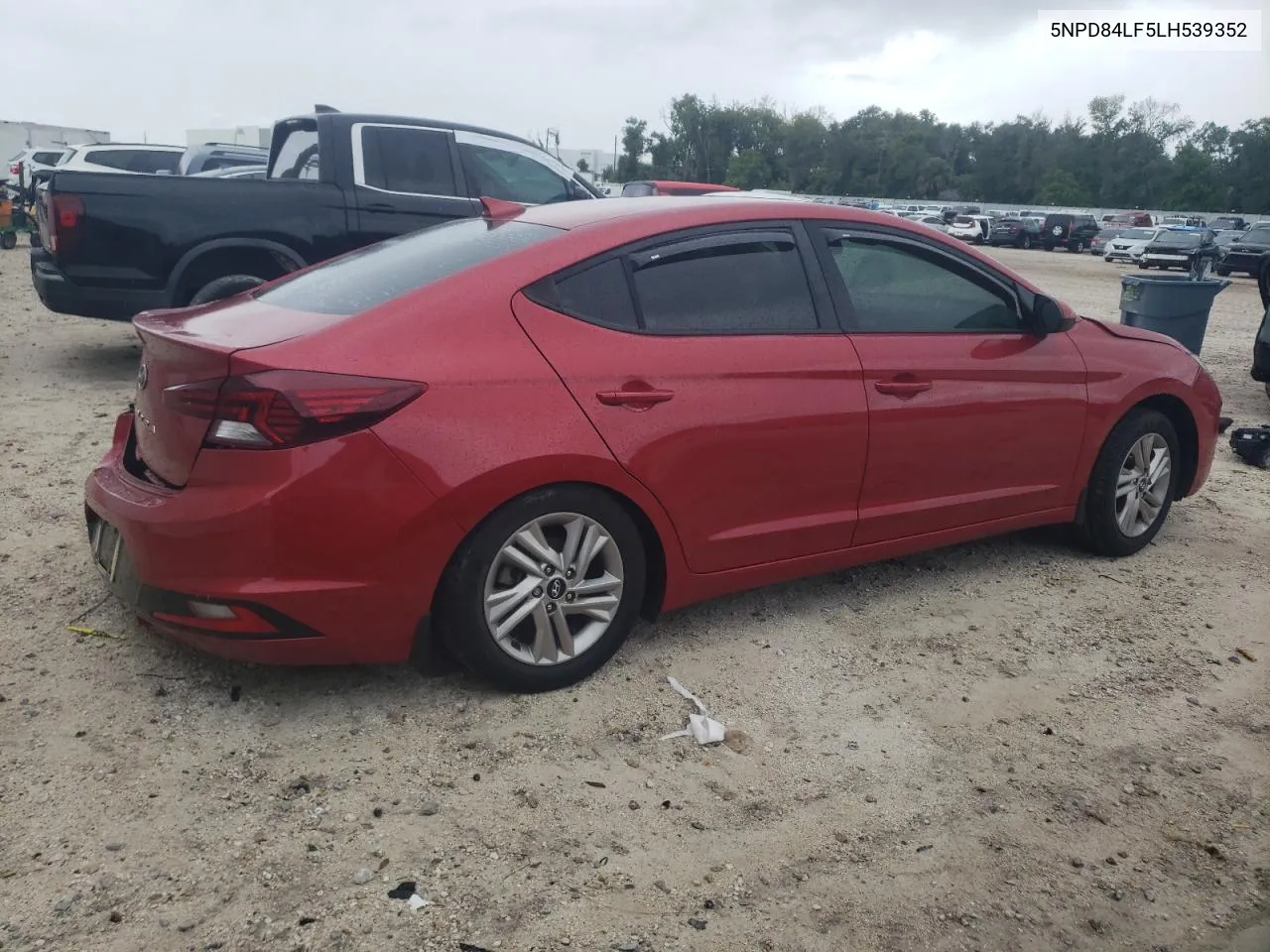 2020 Hyundai Elantra Sel VIN: 5NPD84LF5LH539352 Lot: 70953314