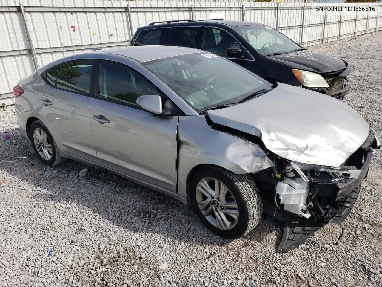 2020 Hyundai Elantra Sel VIN: 5NPD84LF1LH566516 Lot: 70959094