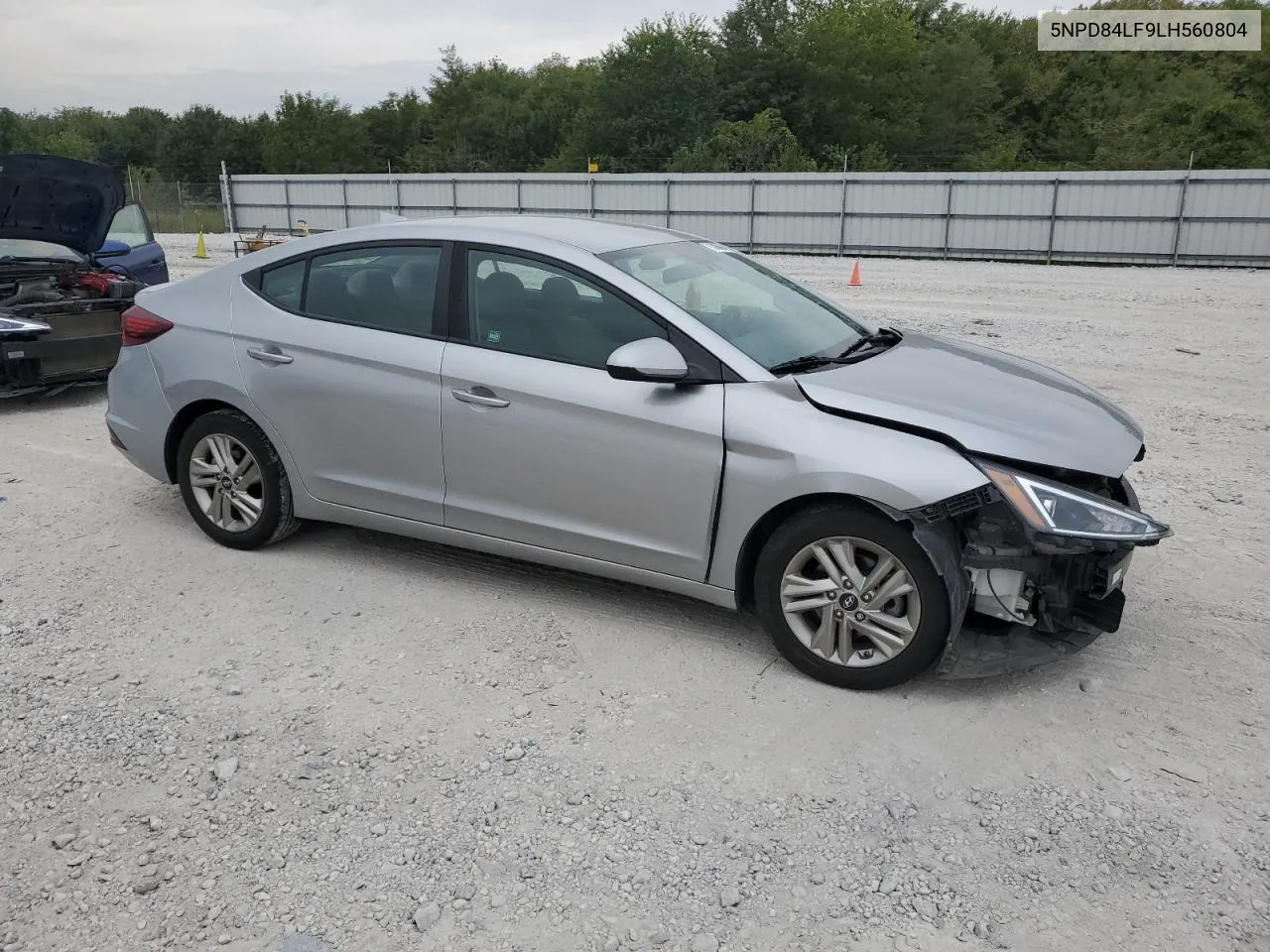 2020 Hyundai Elantra Sel VIN: 5NPD84LF9LH560804 Lot: 71046494