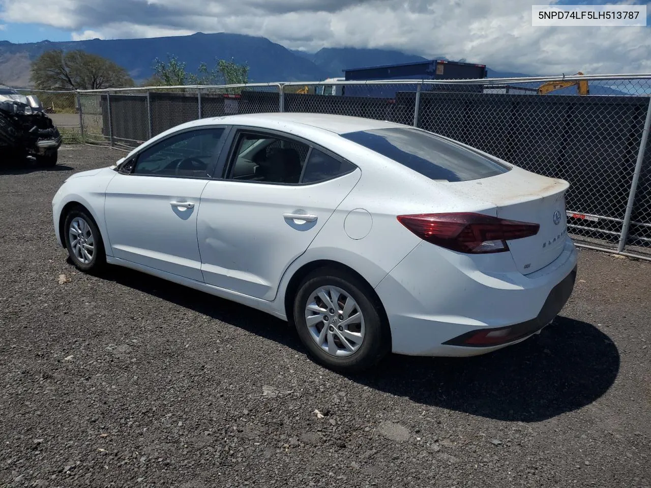 2020 Hyundai Elantra Se VIN: 5NPD74LF5LH513787 Lot: 71084974