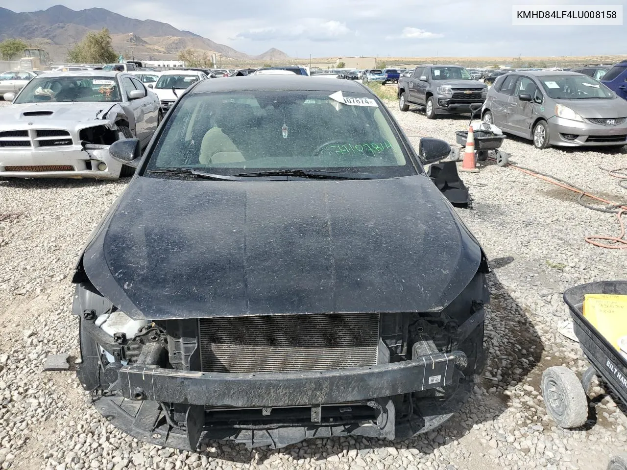 2020 Hyundai Elantra Sel VIN: KMHD84LF4LU008158 Lot: 71107874