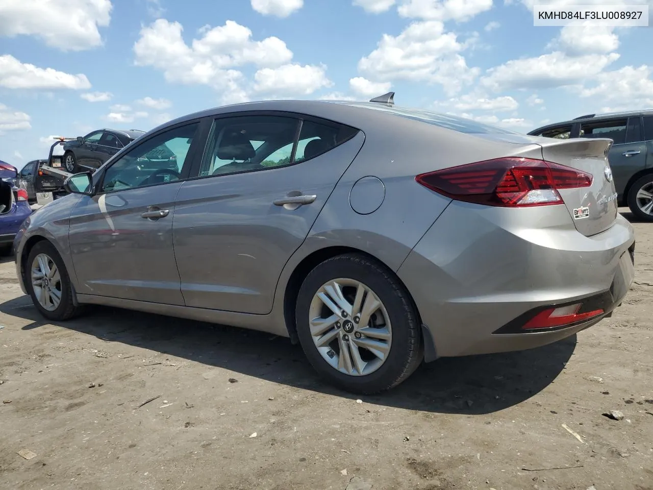 KMHD84LF3LU008927 2020 Hyundai Elantra Sel