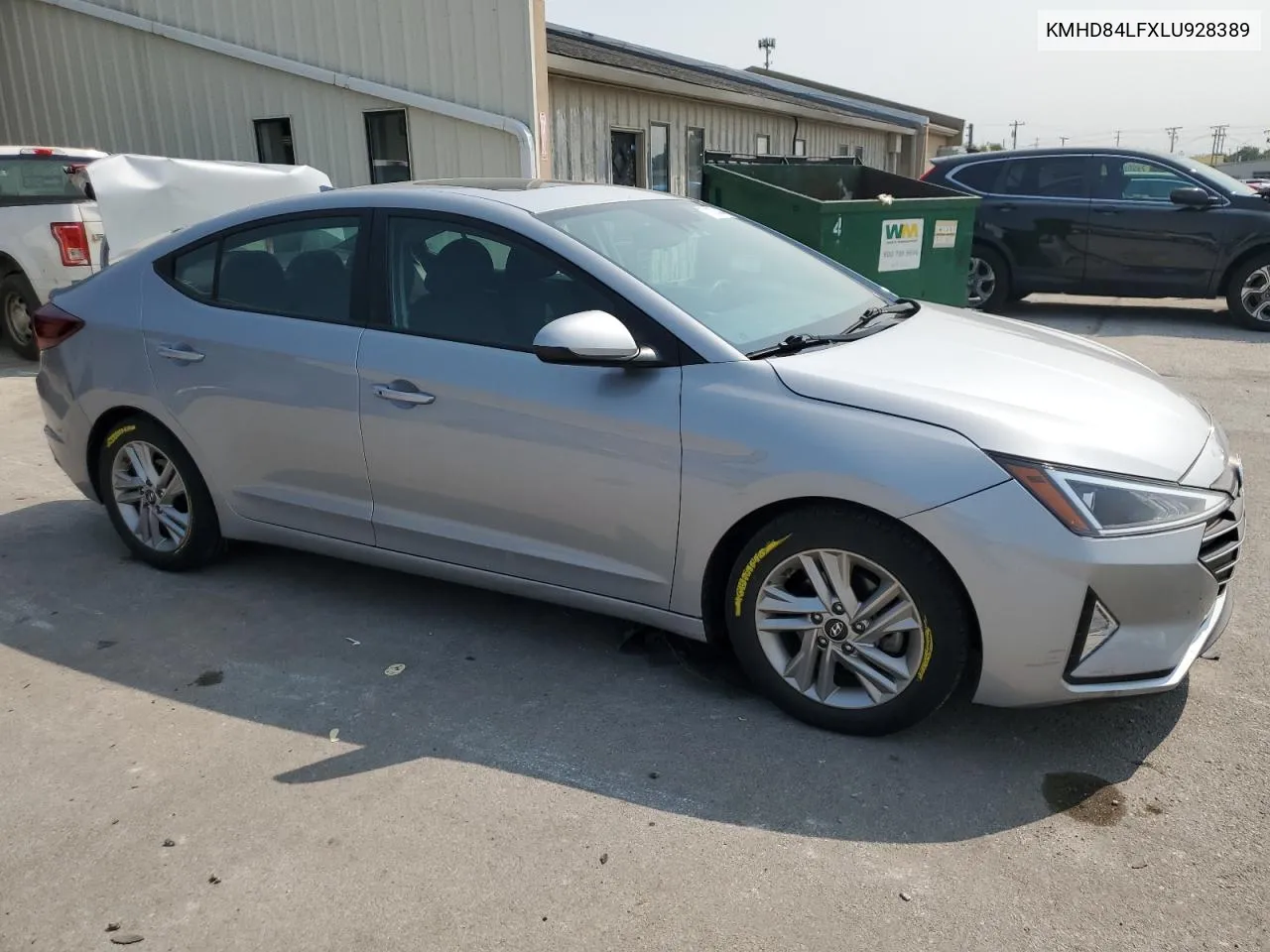 2020 Hyundai Elantra Sel VIN: KMHD84LFXLU928389 Lot: 71130544