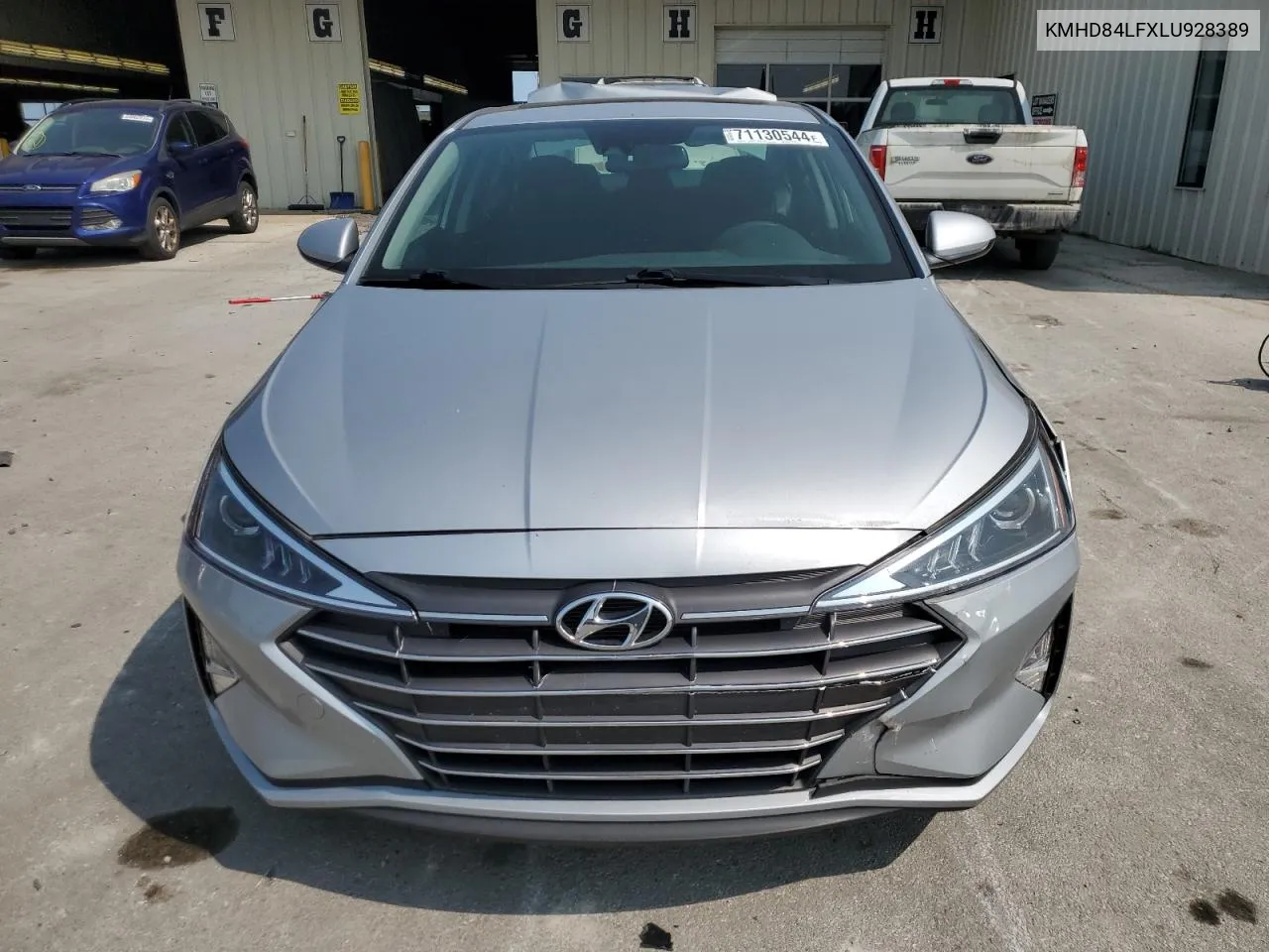 2020 Hyundai Elantra Sel VIN: KMHD84LFXLU928389 Lot: 71130544