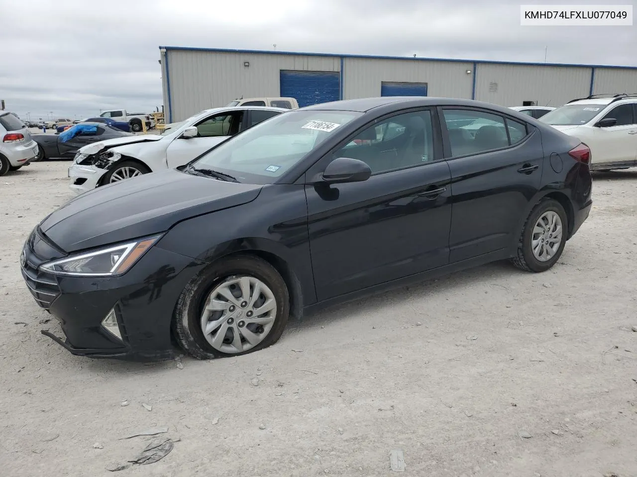 KMHD74LFXLU077049 2020 Hyundai Elantra Se