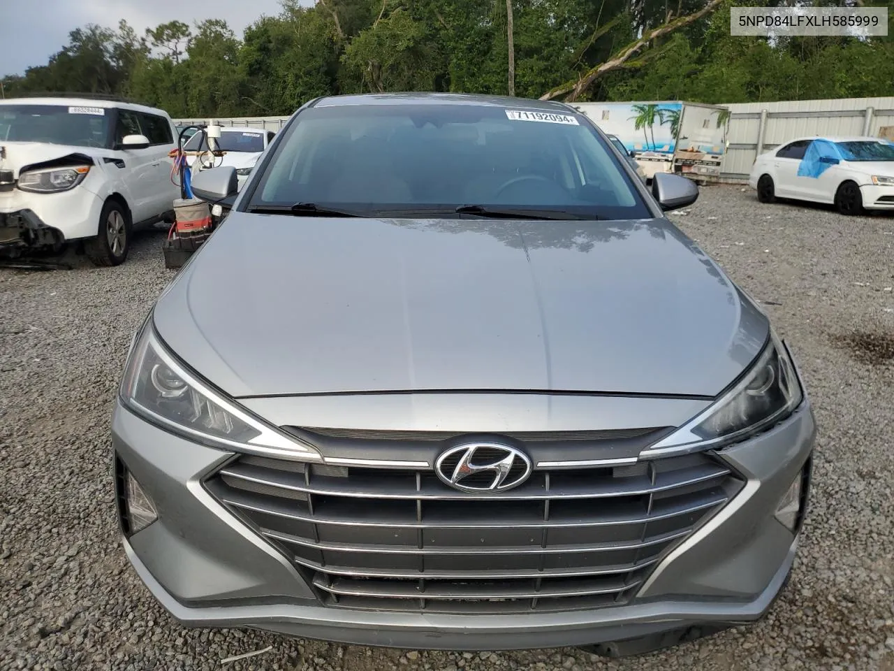 5NPD84LFXLH585999 2020 Hyundai Elantra Sel