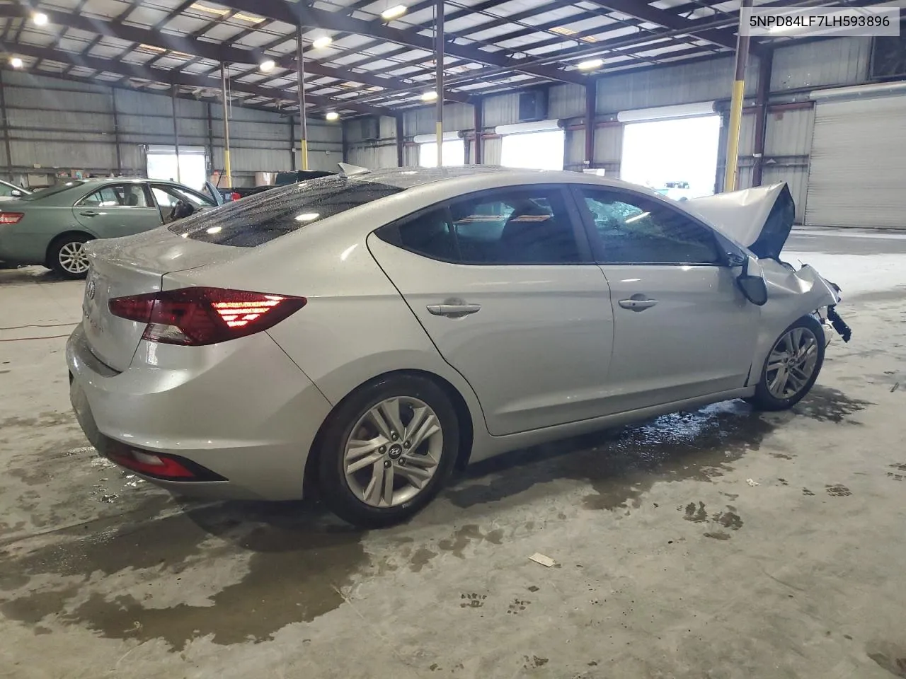 2020 Hyundai Elantra Sel VIN: 5NPD84LF7LH593896 Lot: 71231714