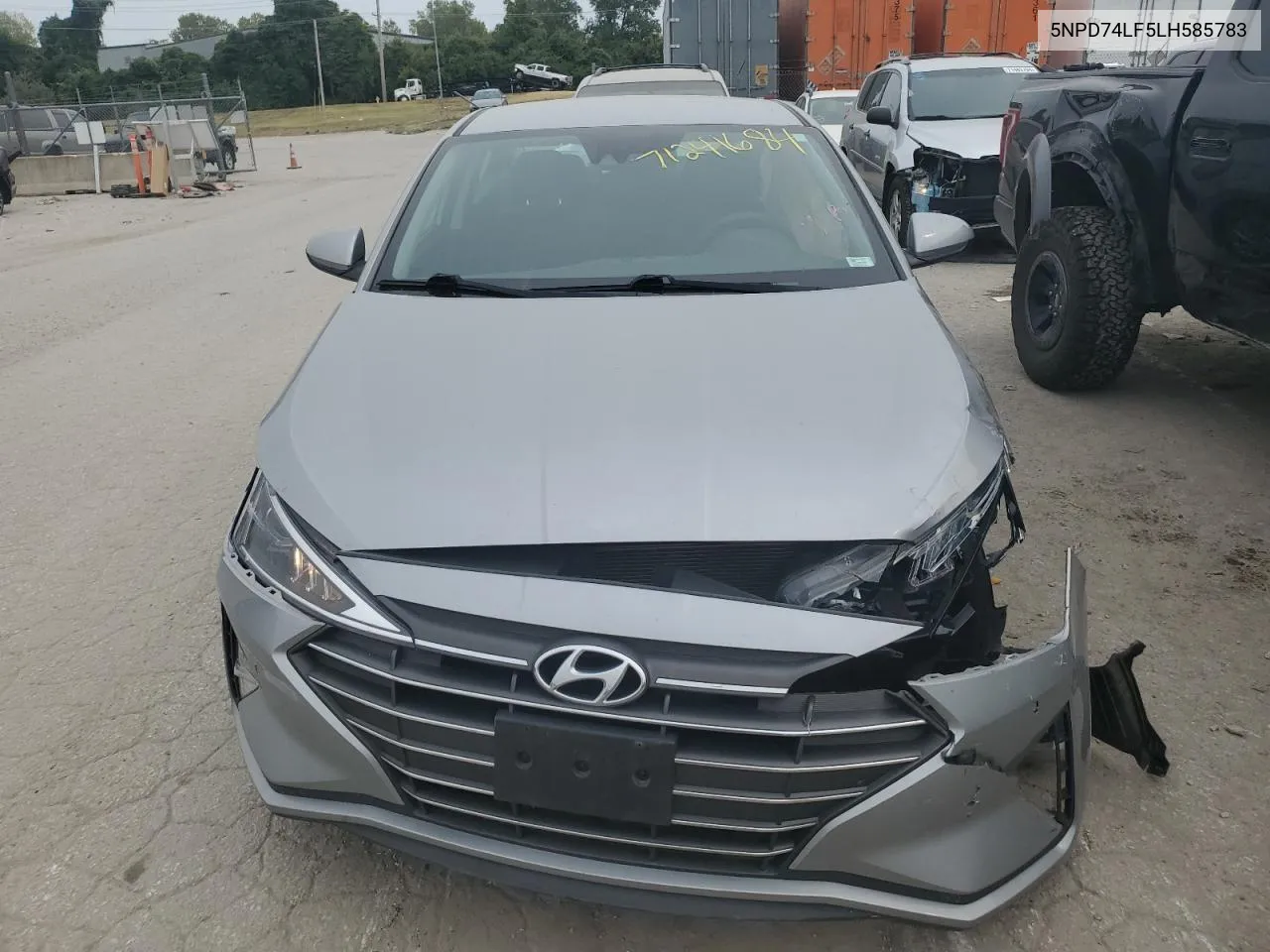 5NPD74LF5LH585783 2020 Hyundai Elantra Se