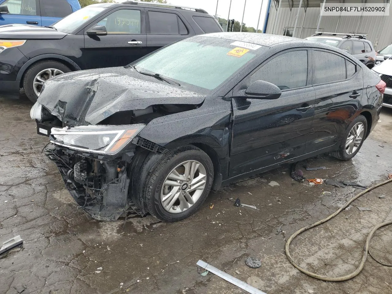 2020 Hyundai Elantra Sel VIN: 5NPD84LF7LH520902 Lot: 71266894