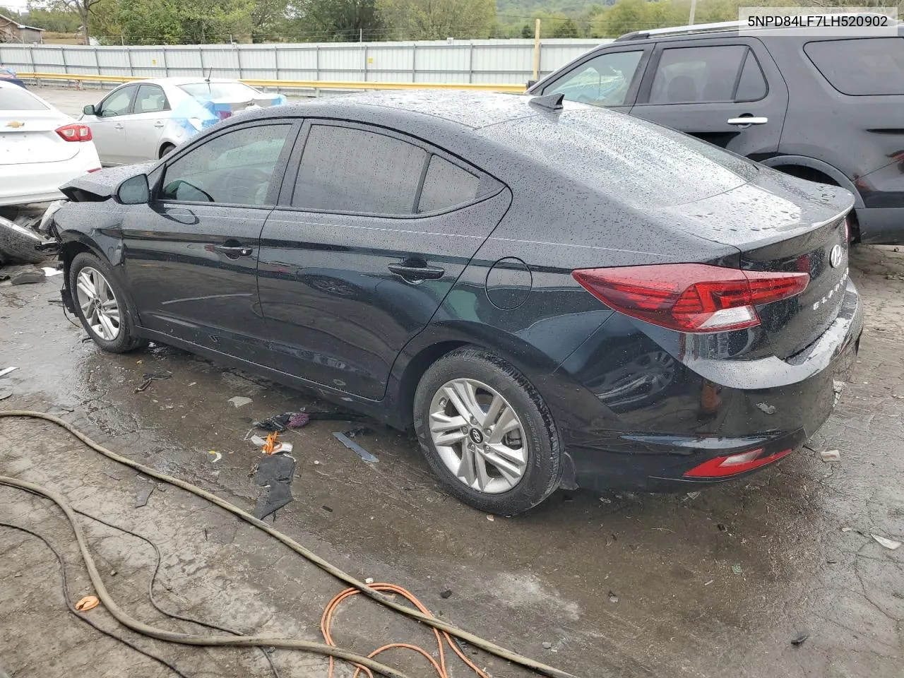 2020 Hyundai Elantra Sel VIN: 5NPD84LF7LH520902 Lot: 71266894