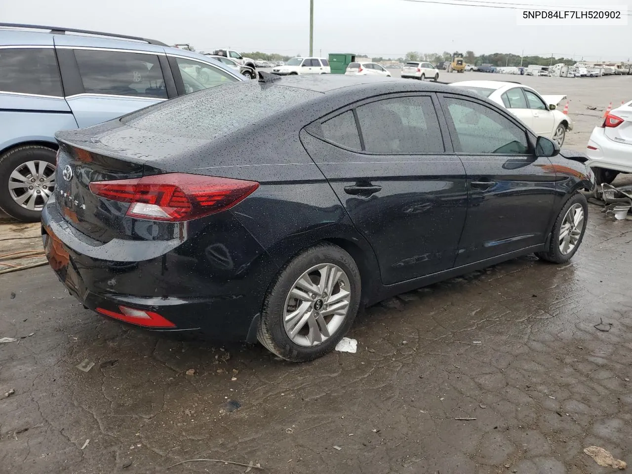 2020 Hyundai Elantra Sel VIN: 5NPD84LF7LH520902 Lot: 71266894