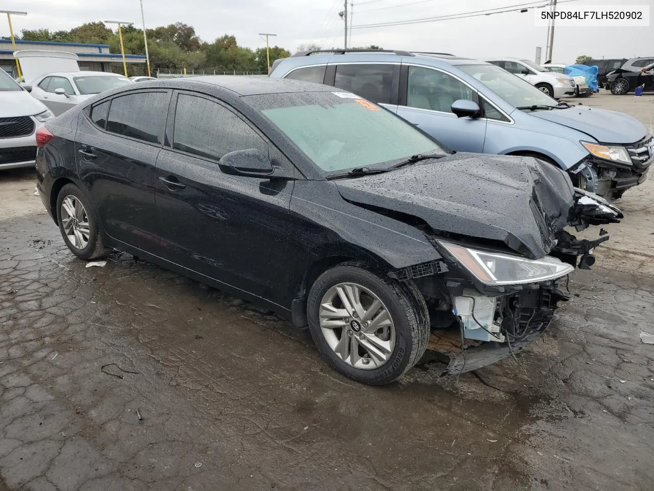 2020 Hyundai Elantra Sel VIN: 5NPD84LF7LH520902 Lot: 71266894